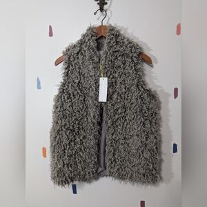 BCBGeneration Heather Grey Vest